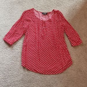 Red Polka Dot Tunic